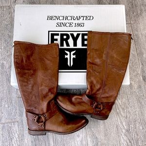 COPY - Frye Phillip Harness Tall Boots